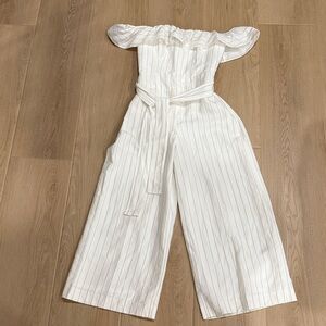 Club Monaco Naveah striped Jumpsuit